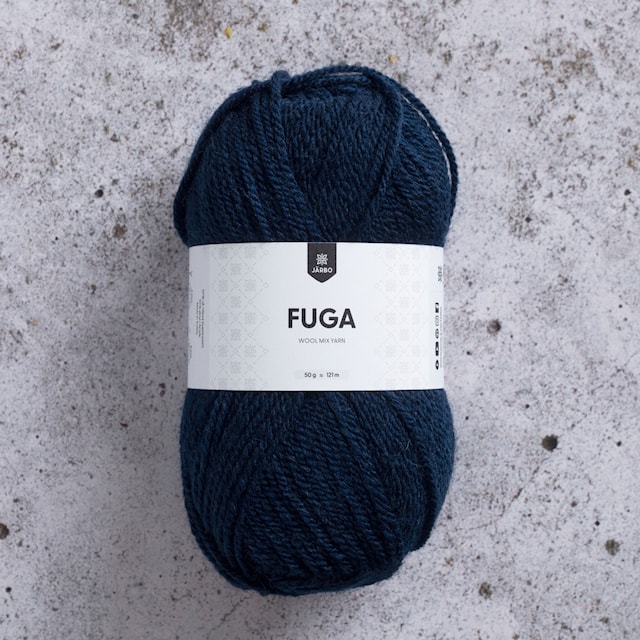Fuga Garn Ullmix 50 g Marin (60110) Järbo