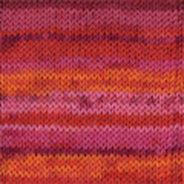 Fabel Print Garn Ullmix 50 g Sunset (310) Drops