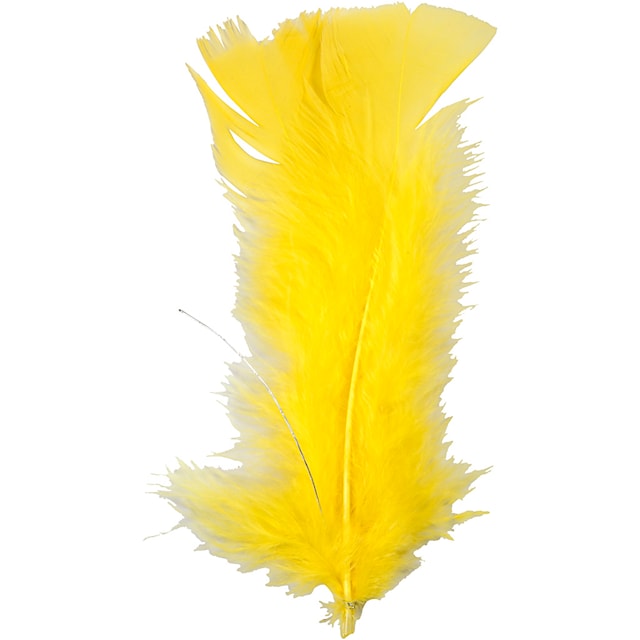 Tuotekuva 3 - Höyhenet, pit. 11-17 cm, 18 kpl, valkoinen