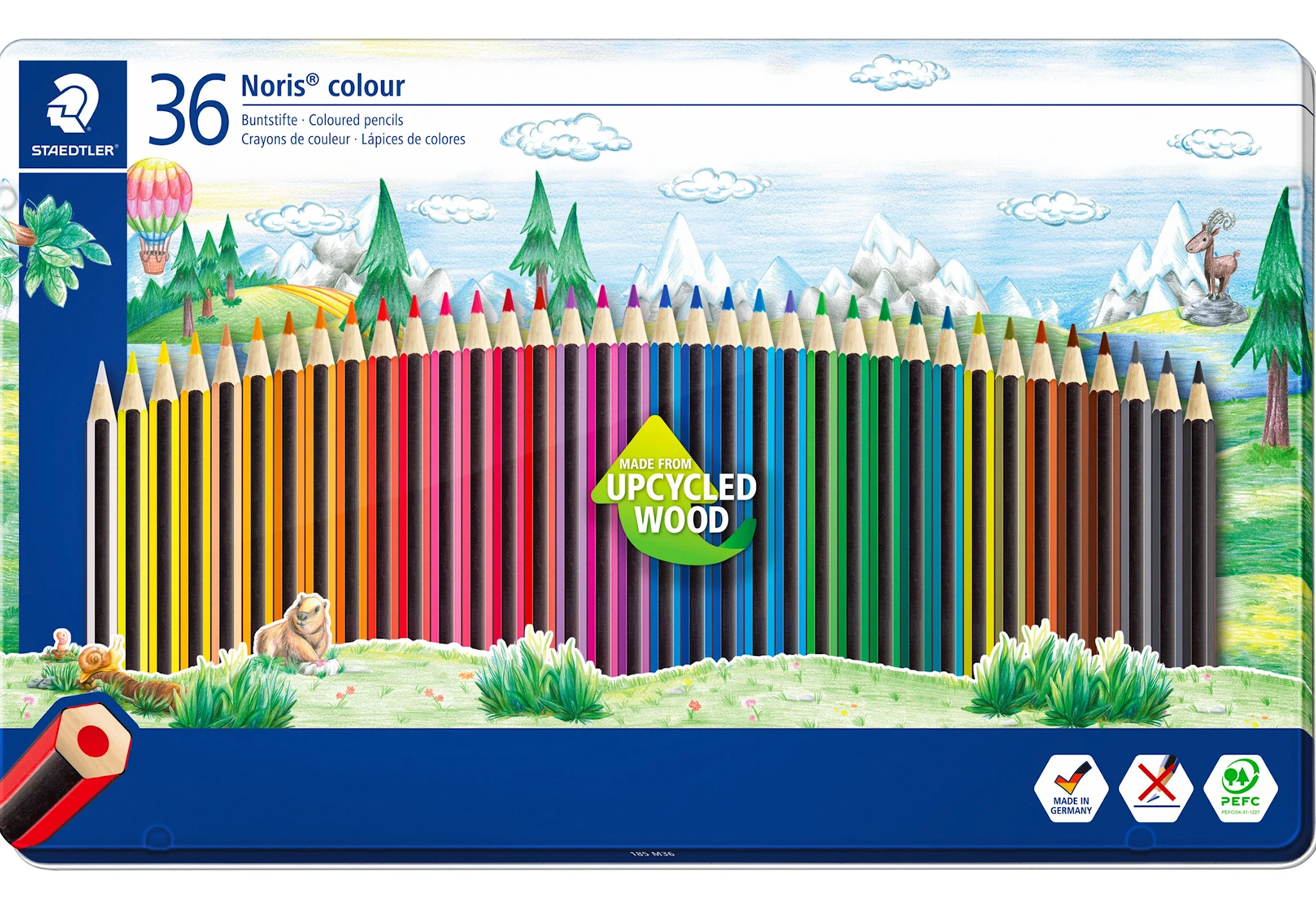 Tuotekuva ille Staedtler Noris Colour Set 36 kpl