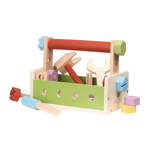 Produktbild 1 för Verktygslåda Trä Micki