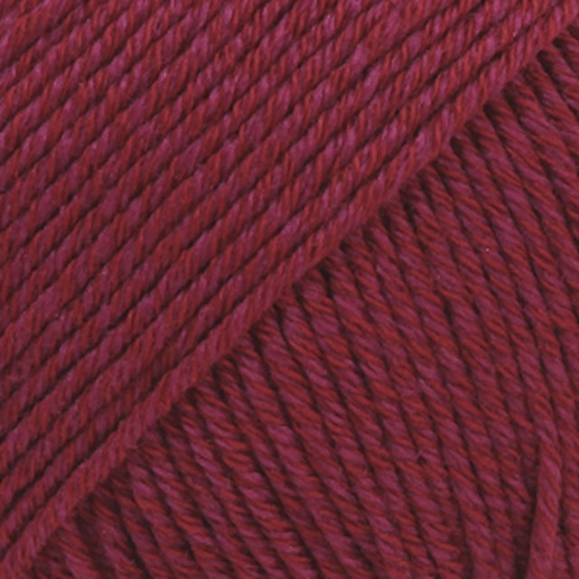 Cotton Merino Uni Colour Garn Ullmix 50 g Bordeaux 07 Drops