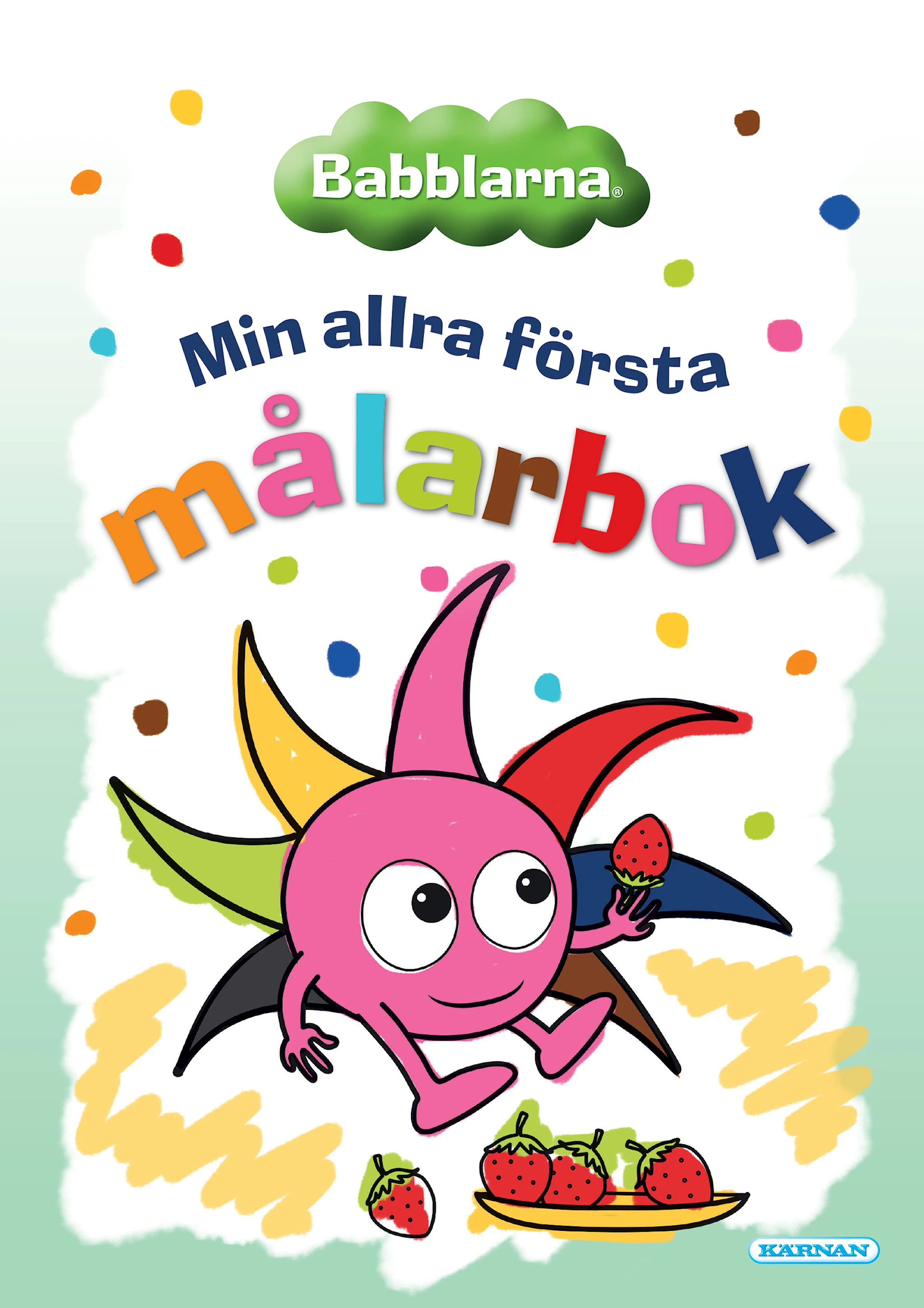 Produktbild för Målarbok Babblarna "Min första målarbok" Kärnan