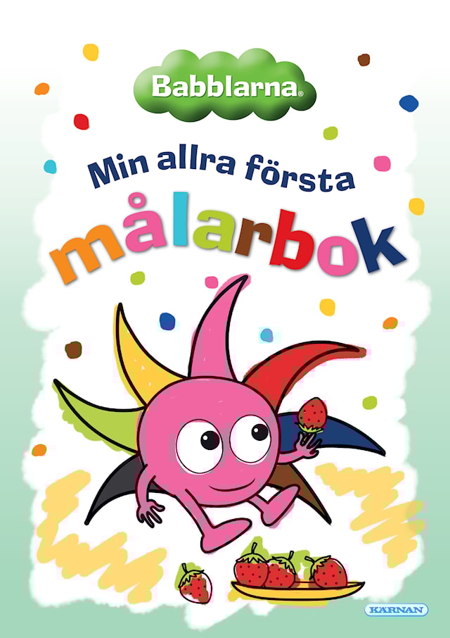 Produktbild 1 för Målarbok Babblarna "Min första målarbok" Kärnan