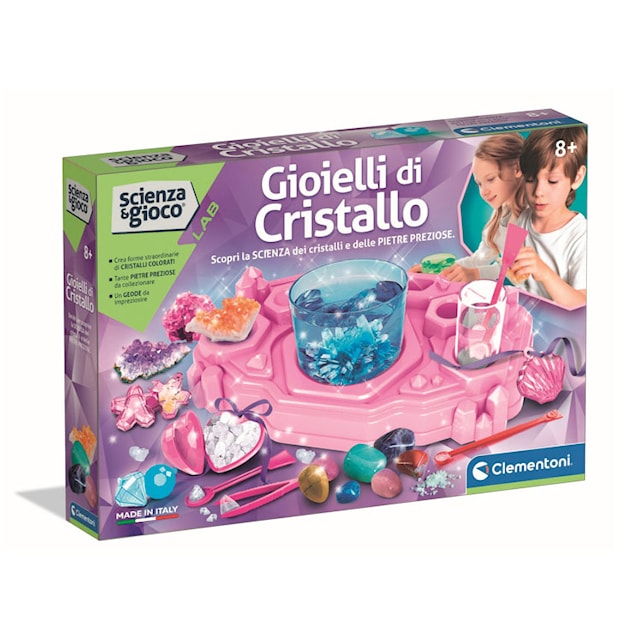 Produktbild 1 för Crystal Jewels Lab Clementoni