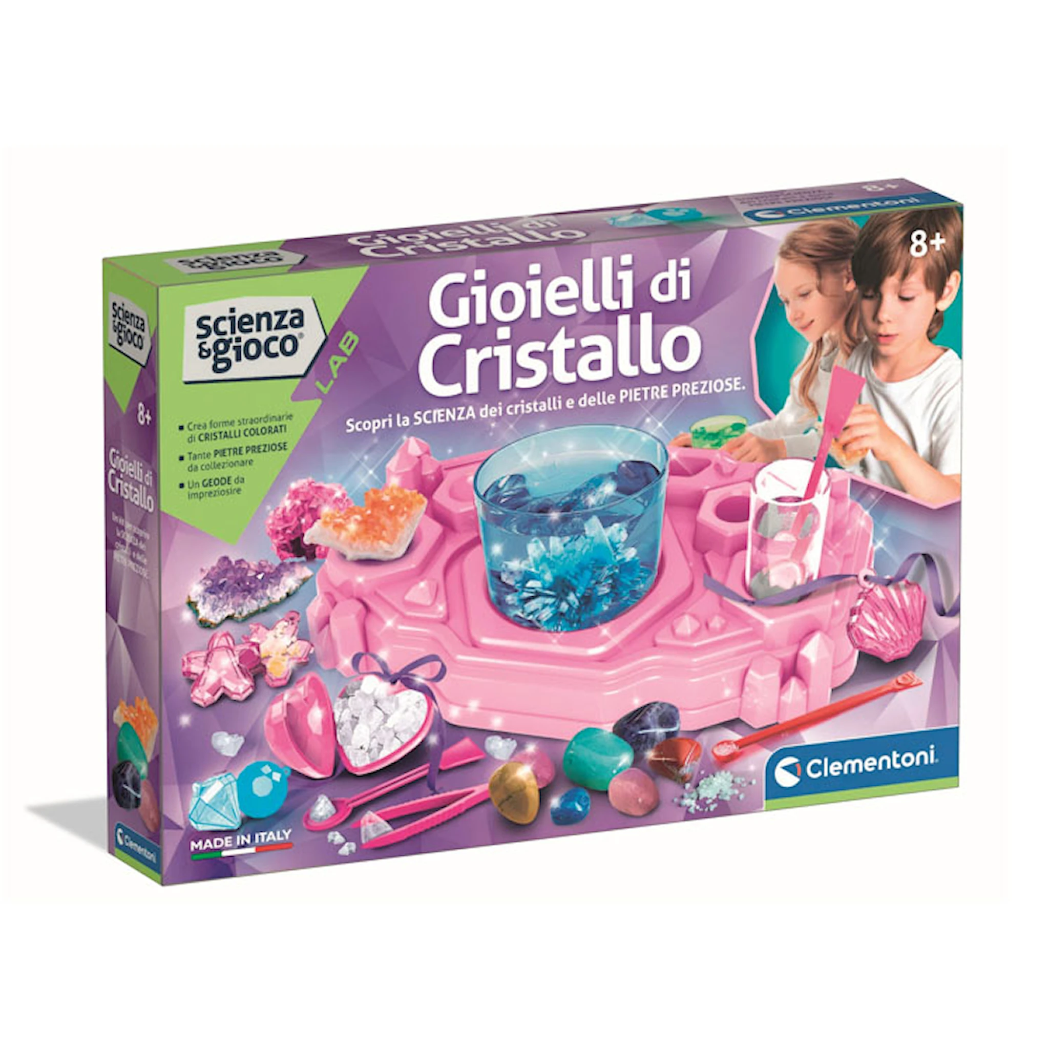Tuotekuva ille Kristallikorujen laboratorio Clementoni