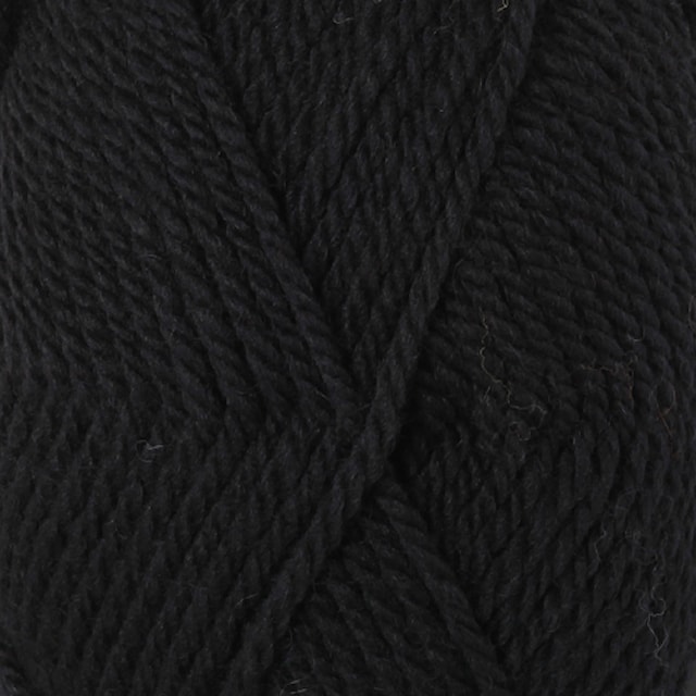 Alaska Uni Colour Ullgarn 50 g Sort 06 Drops