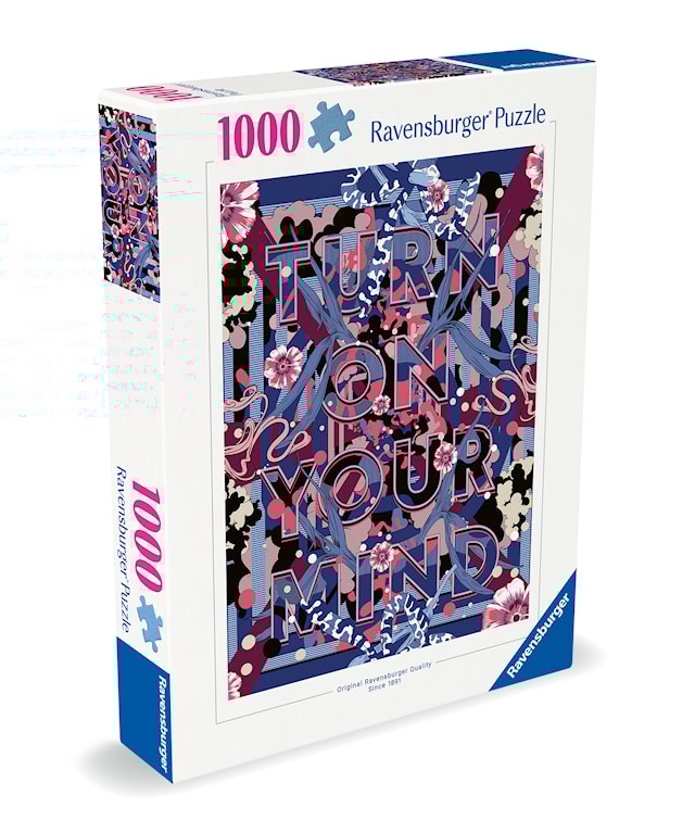 Produktbild 5 för Pussel Turn On Your Mind pussel 1000 bitar, Ravensburger