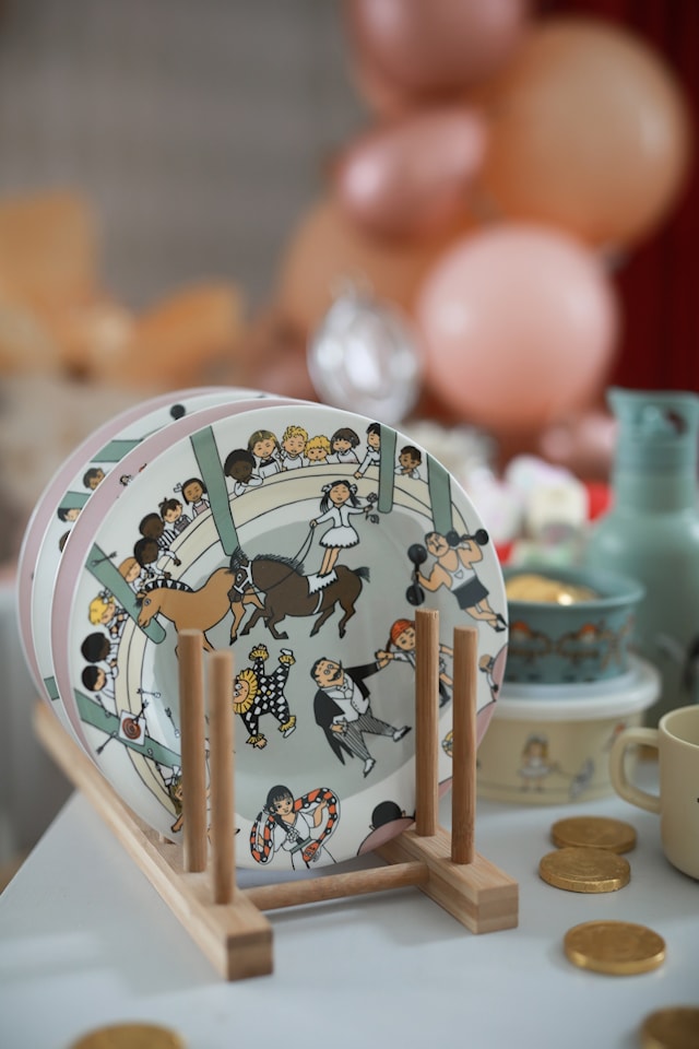 Produktbild 3 för Pippi Cirkus Flat tallrik multi Rätt Start