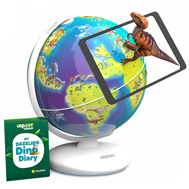 Produktbilde 1 for Shifu Orboot : Dinosaurer - AR Glob - Gi liv til dine favorittdinosaurer