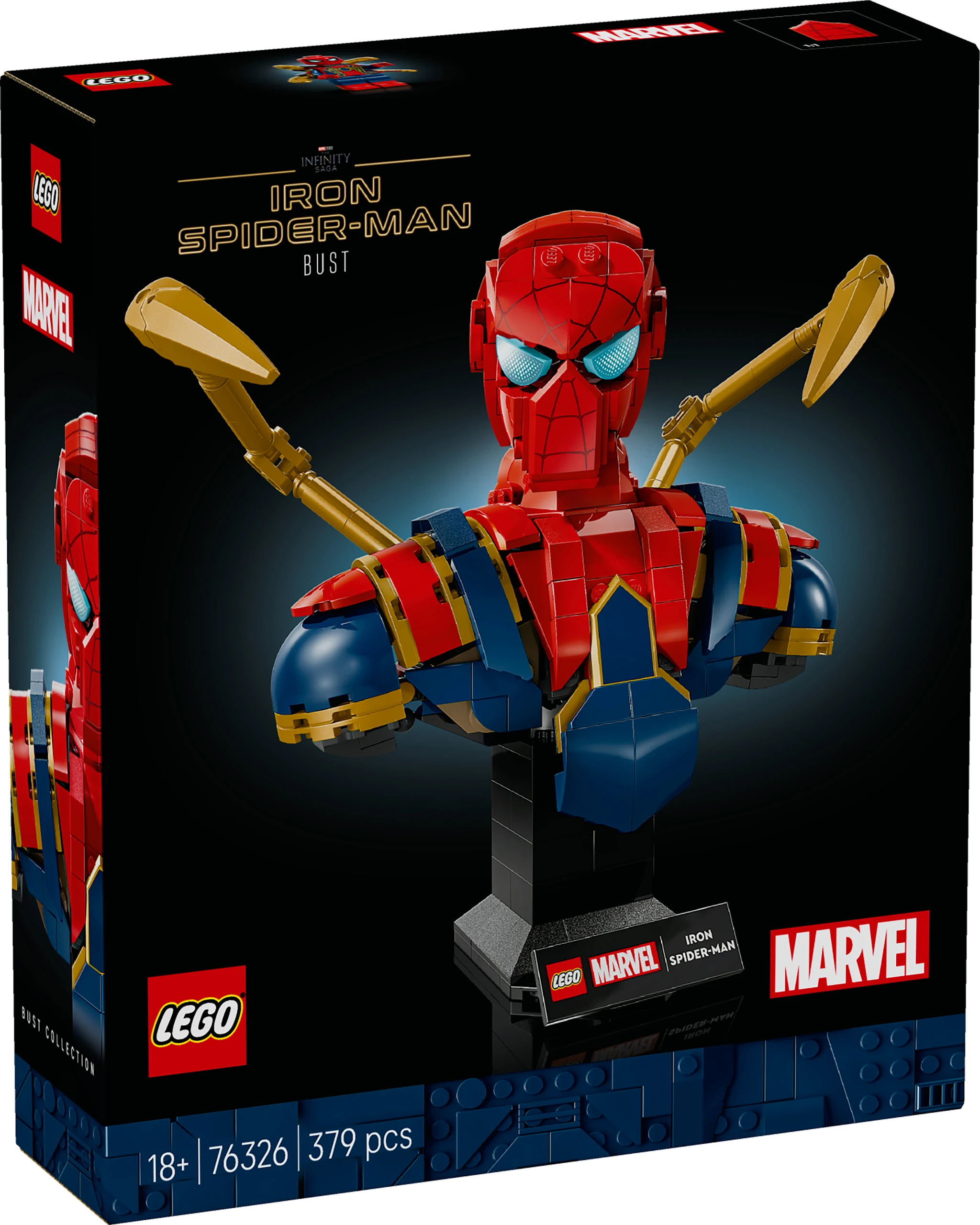 Produktbilde for Byste av Iron Spider-Man LEGO® Super Heroes (76326)
