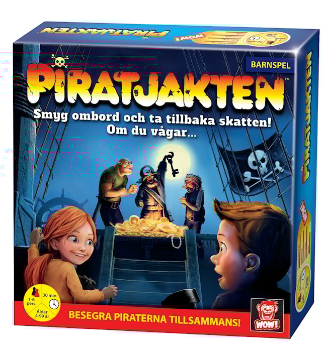 Produktbild 1 för Piratjakten, Barnspel (SE), WoW