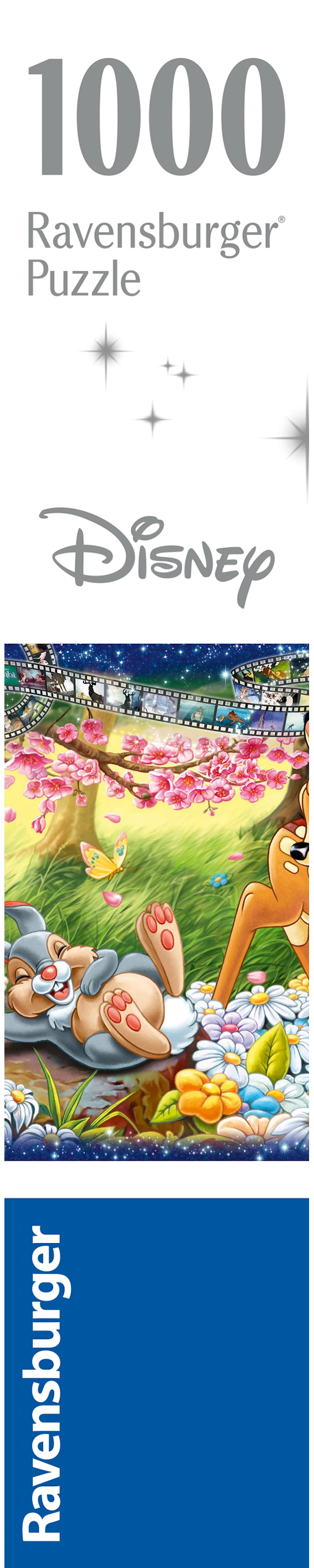 Produktbild 6 för Pussel Bambi 1000 bitar, Ravensburger