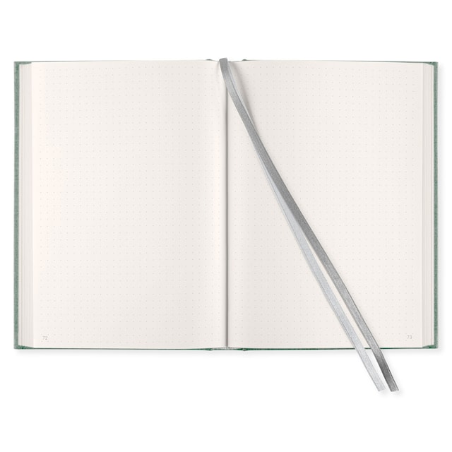 Tuotekuva 2 - Muistikirja A5 Pilkullinen Sumuinen Vihreä Paperstyle