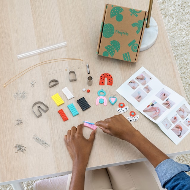 Produktbilde 3 for Smykke-kit Leire Crafters