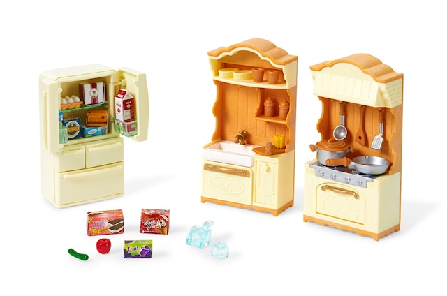 Produktbild 1 för Kök med Kylskåp, Sylvanian Families