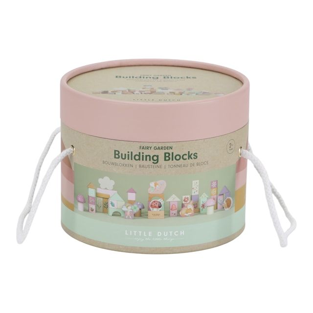Produktbild 2 för Fairy Garden Byggklossar Trä FSC Little Dutch