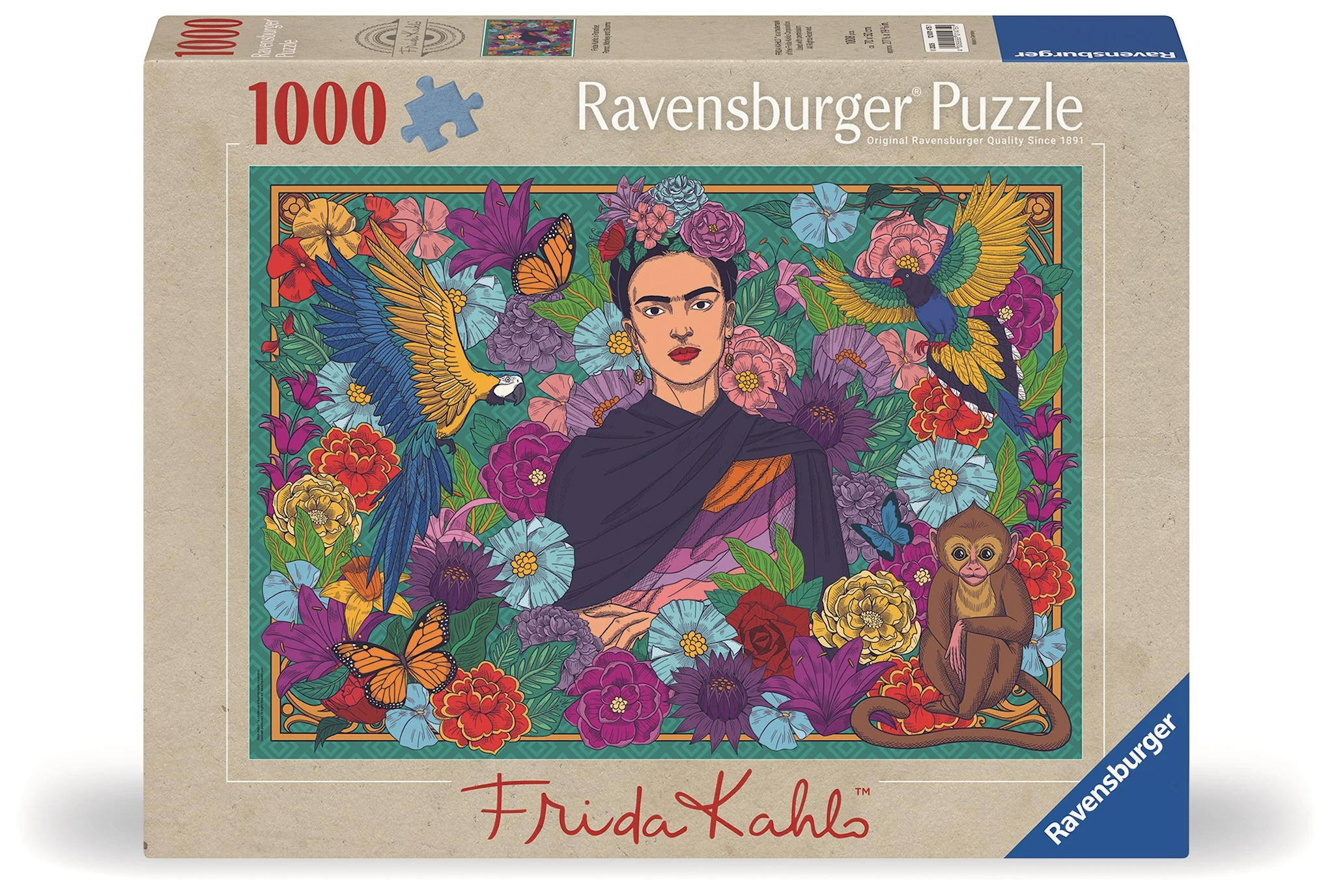 Produktbilde for Frida Kahlos 1000p Ravesnburger