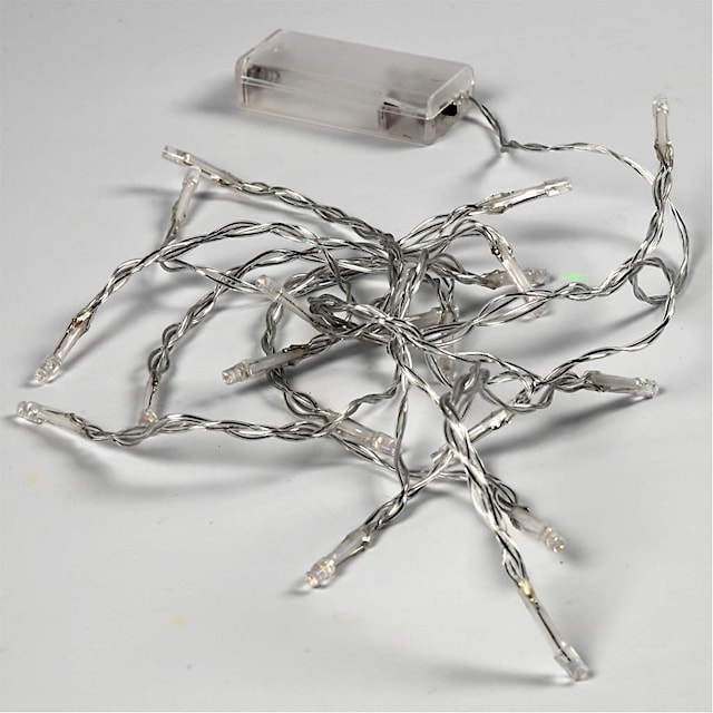 Produktbilde 2 for LED Lyskjede, L: 3,15 M, transparent, 1 stk.