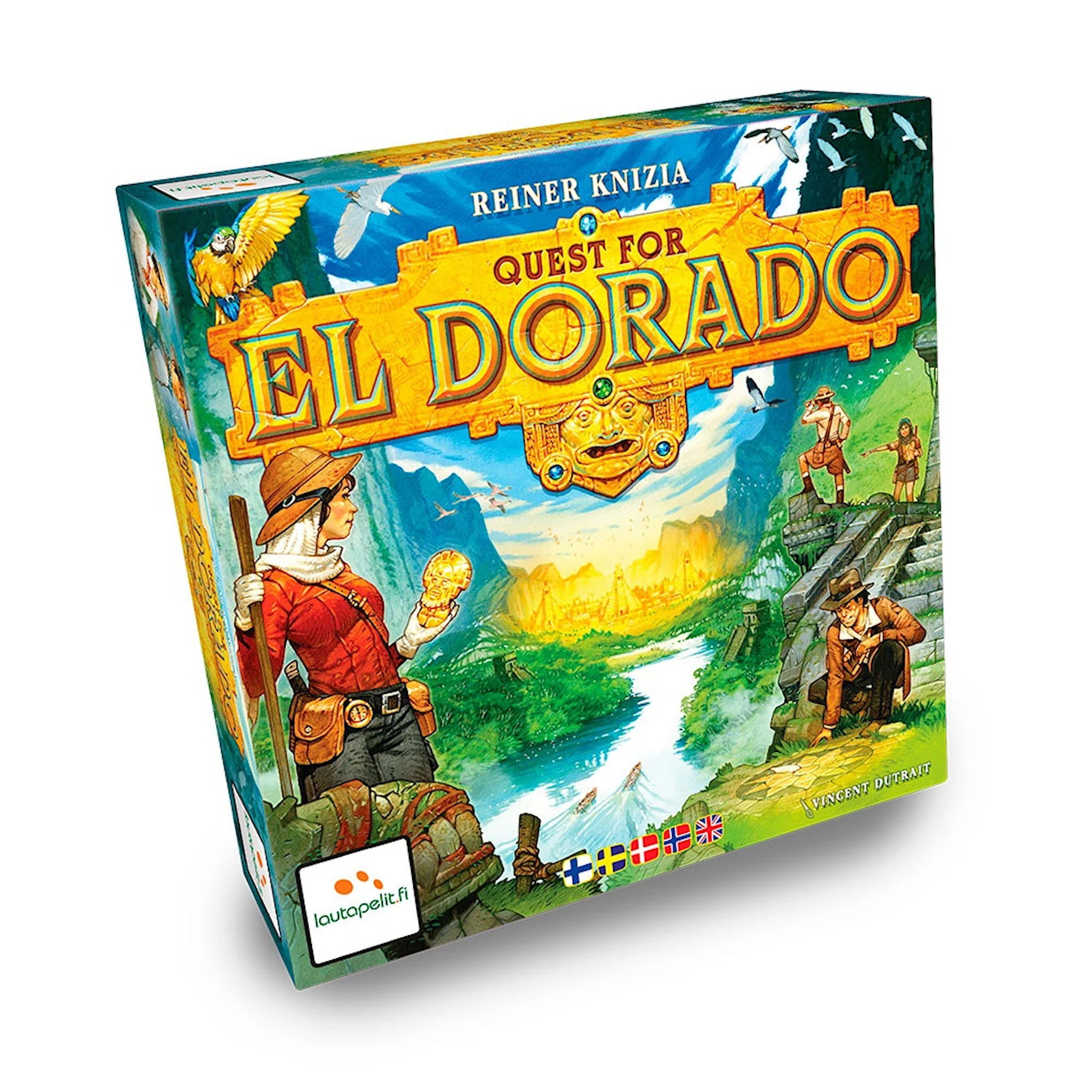 Produktbilde for Spill  The Quest for El Dorado (SE/FI/NO/DK)