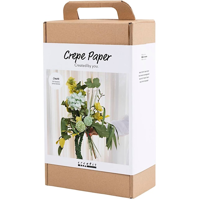 Produktbild 3 för Maxi DIY Kit Kräppapper Blombukett Creativ Company