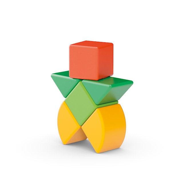 Produktbild 4 för Magicube Re Shapes Startset 6 Delar Geomag