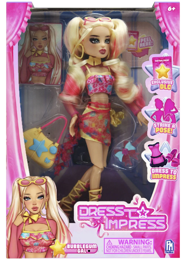 Tuotekuva 1 - Bubblegum Nukke Dress to Impress