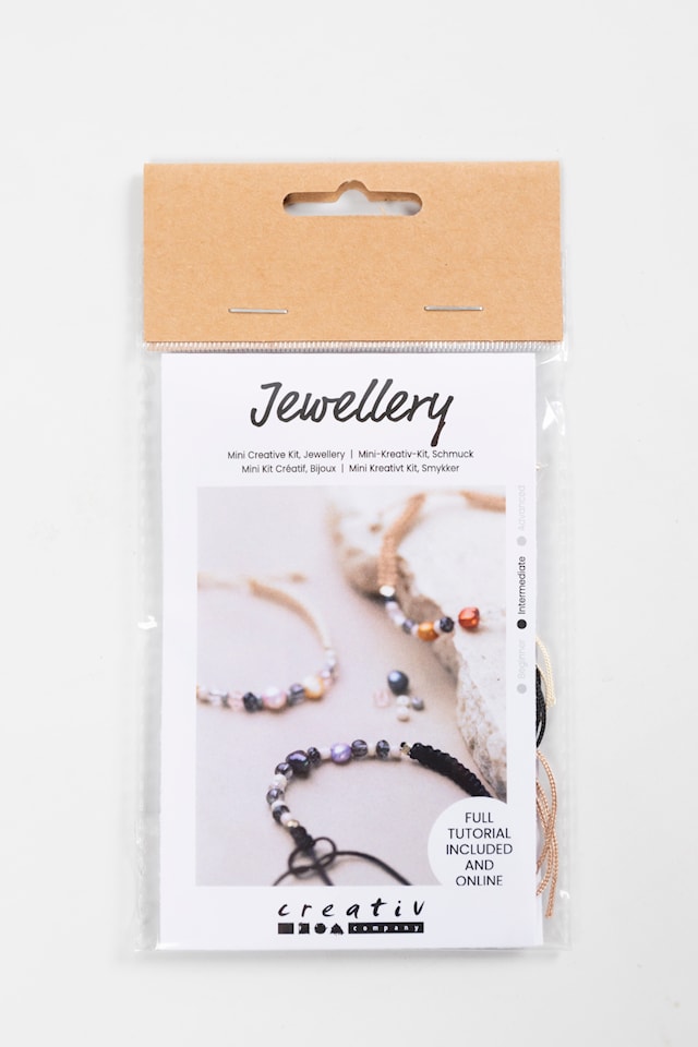 Produktbilde 3 for Mini DIY Kit Smykker, Armbånd med lås, 1 pk.