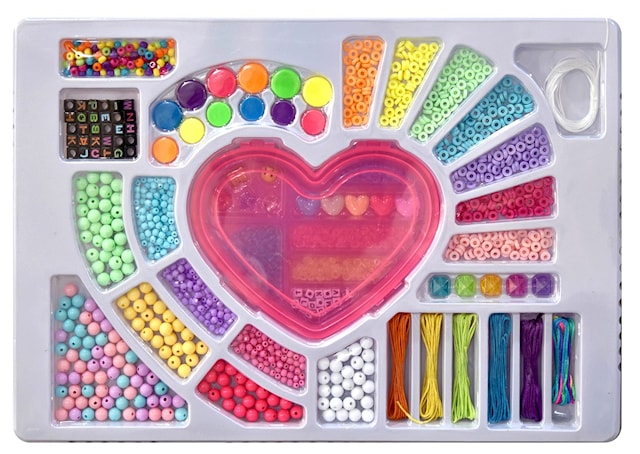 Produktbild 2 för Pärlbox Hjärta Skapa Dina Egna Smycken
