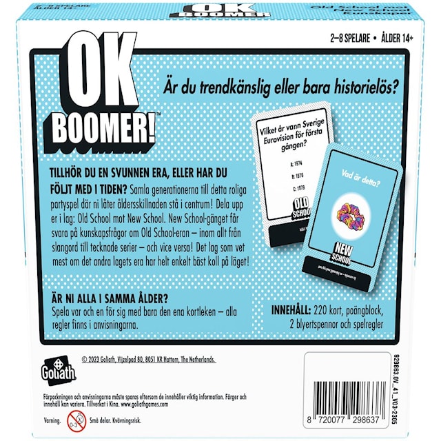 Tuotekuva 3 - Ok Boomer Spel Svenska