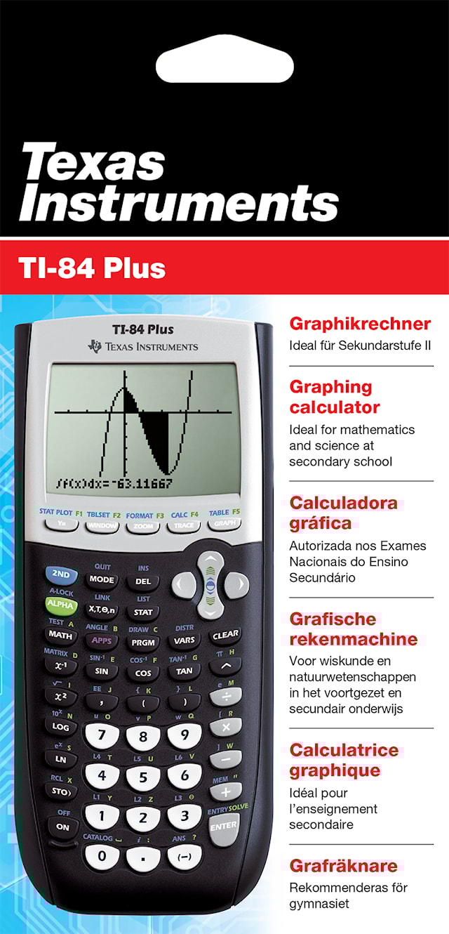 Produktbild 2 för Grafräknare Teknisk Texas TI-84 Plus
