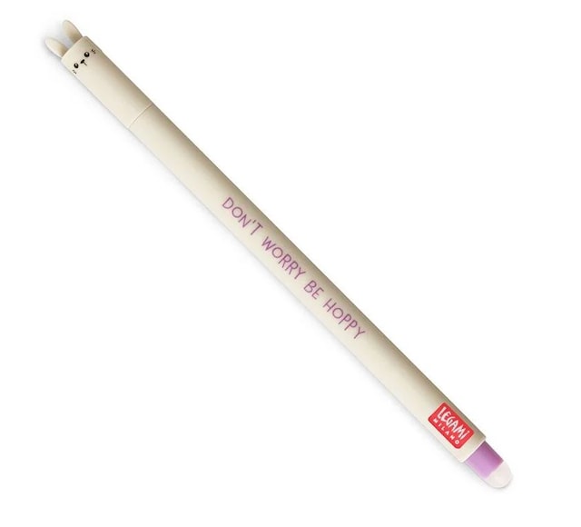 Produktbilde 1 for Gelpenn Viskelig Rabbit Lilla 1-pack Legami