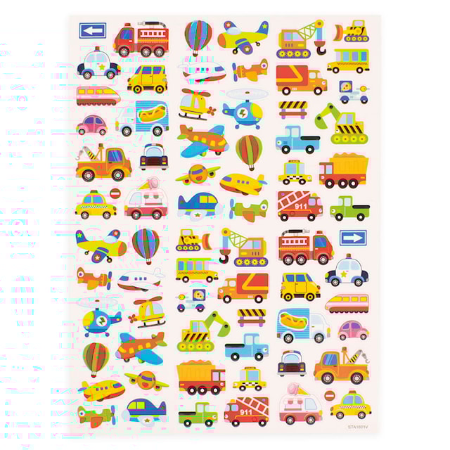 Tuotekuva 1 - Tarra Ajoneuvot 72-pakkauksessa Playbox