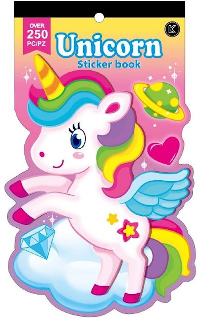 Tuotekuva 2 - Tarra-kirja Yksisarvinen 250 kpl Suntoy