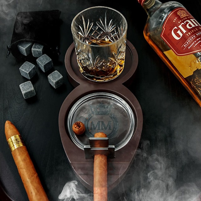 Produktbild 2 för Whiskey & Cigar Tray, Mikamax