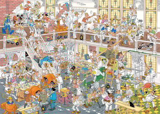 Tuotekuva 3 - Jan Van Haasteren Tee-se-itse Shop & Remonttiprojekti Palapeli 2x1000 palaa