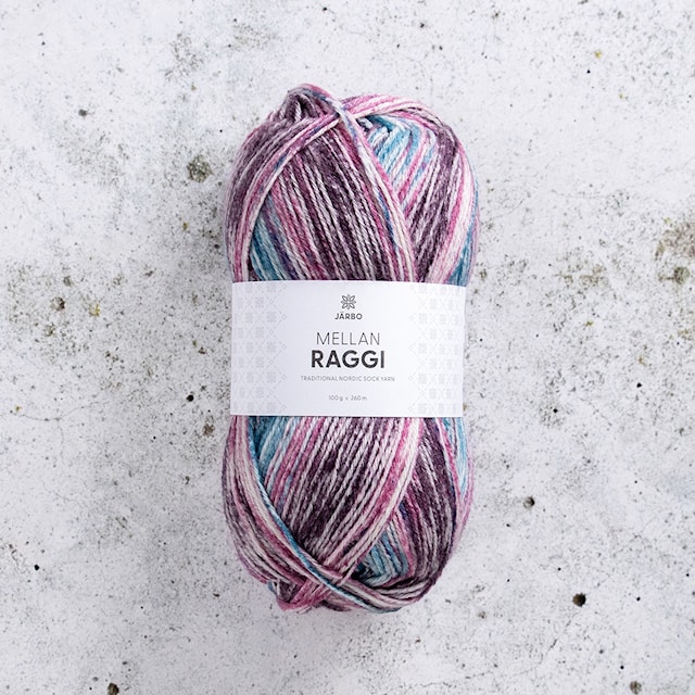 Produktbilde 1 for Mellanraggi Garn Ullmiks 100 g Milkshake Motel 455 Järbo