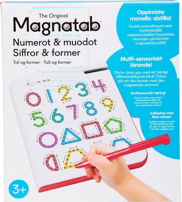 Produktbild 1 för Magnatab Siffror Och Former