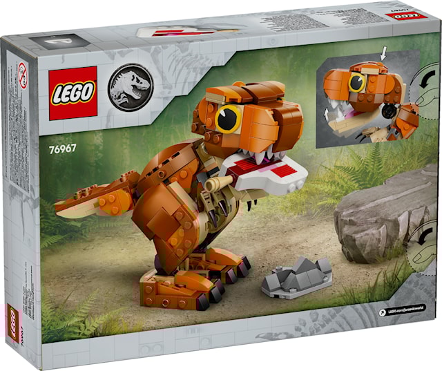 Produktbild 3 för Little Eatie: T. rex LEGO® Jurassic World (76967)