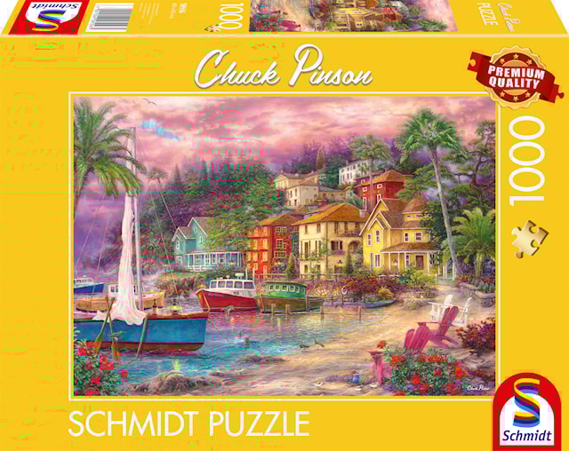 Tuotekuva 1 - Palapeli Coastal charm 1000 palaa Schmidt