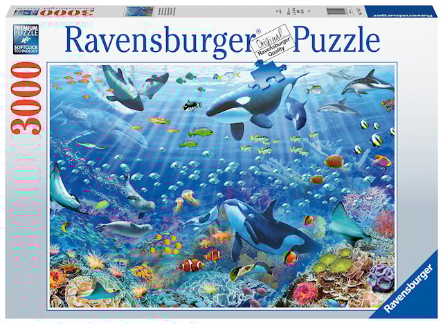 Produktbilde 1 for Underwater Puslespill 3000 brikker Ravensburger