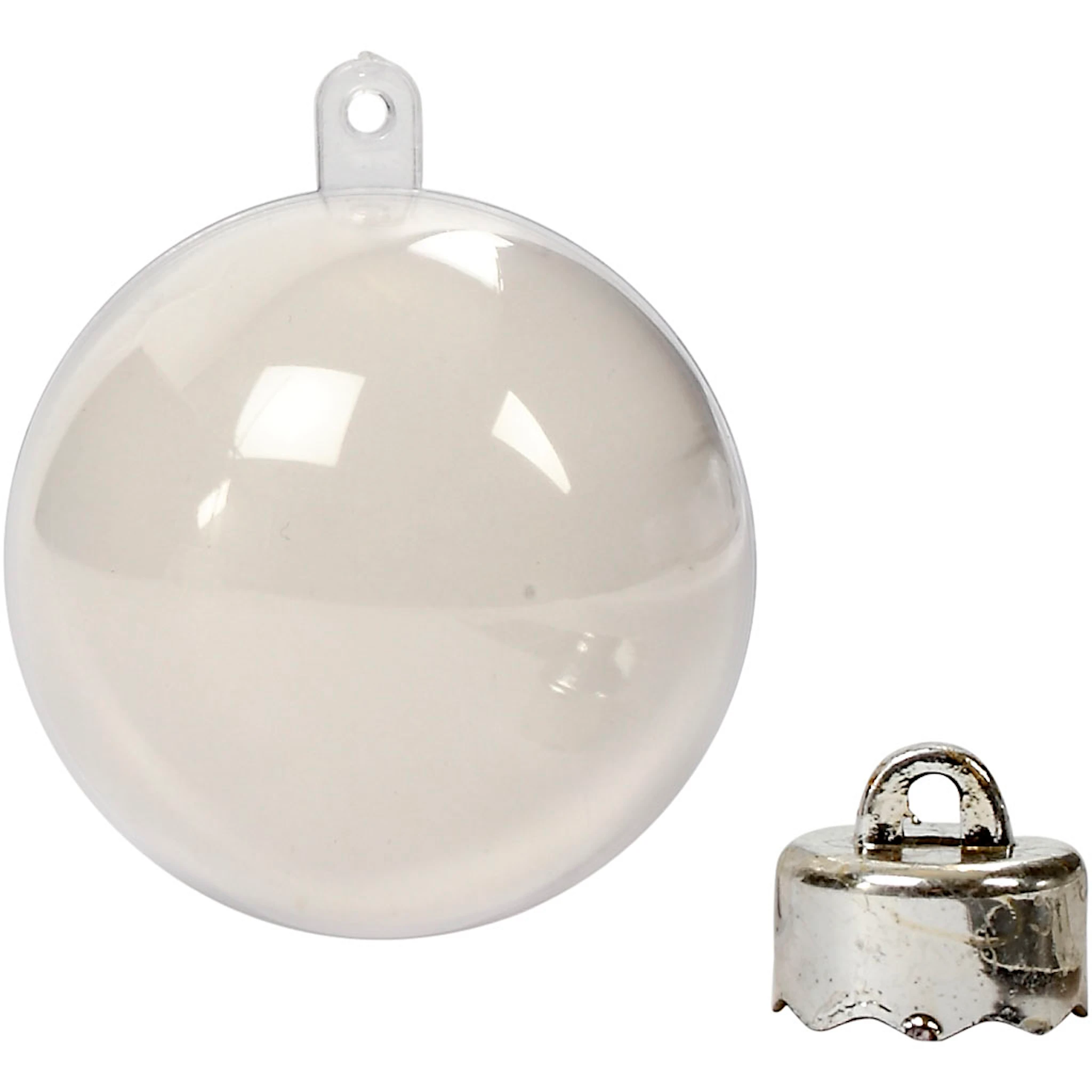 Produktbilde for Deko-kule, dia. 5 cm, transparent, 10 stk./ 1 pk.