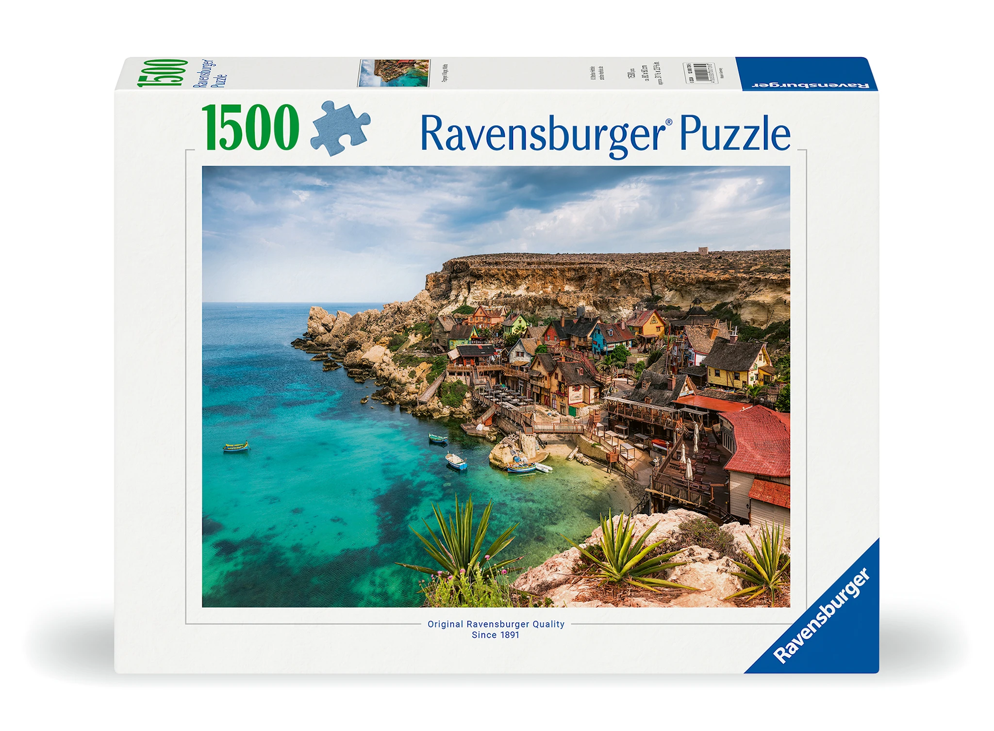 Tuotekuva ille Popey Village Malta Palapelit 1500 palaa, Ravensburger