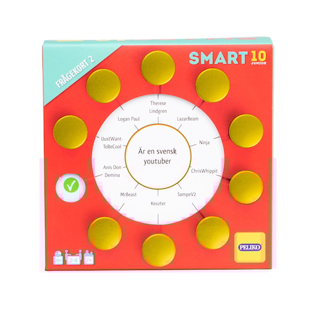 Produktbild 2 för Smart10 Jr Frågekort 2 Mindtwister (SE)