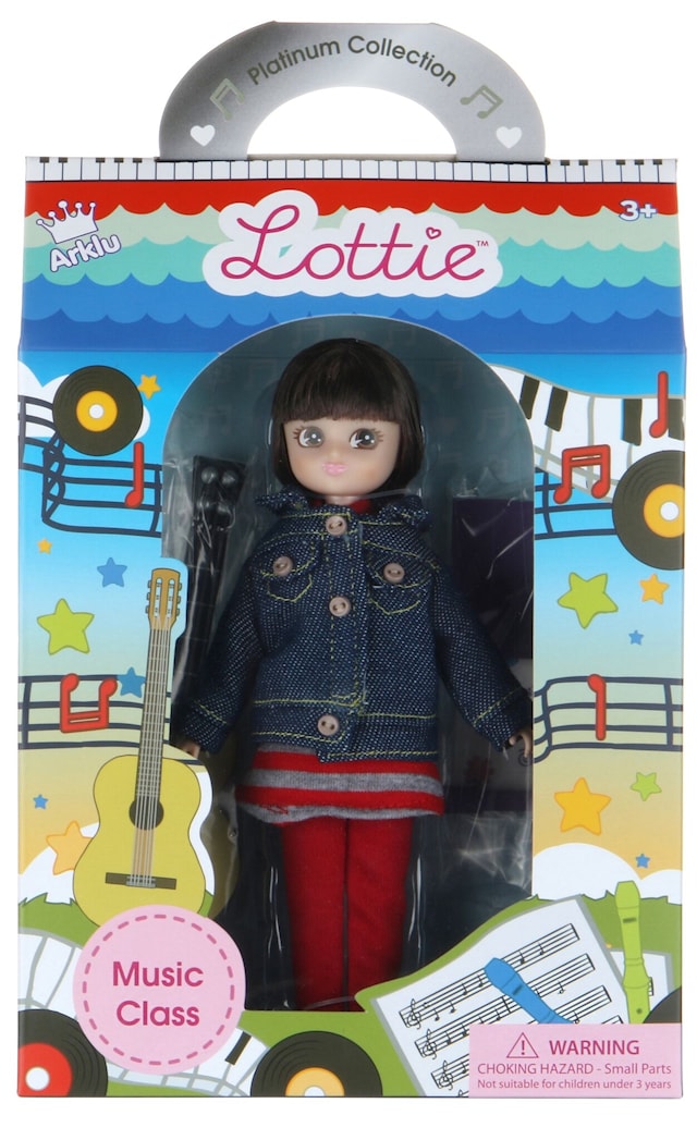 Produktbild 3 för Rockstjärna Lottie docka