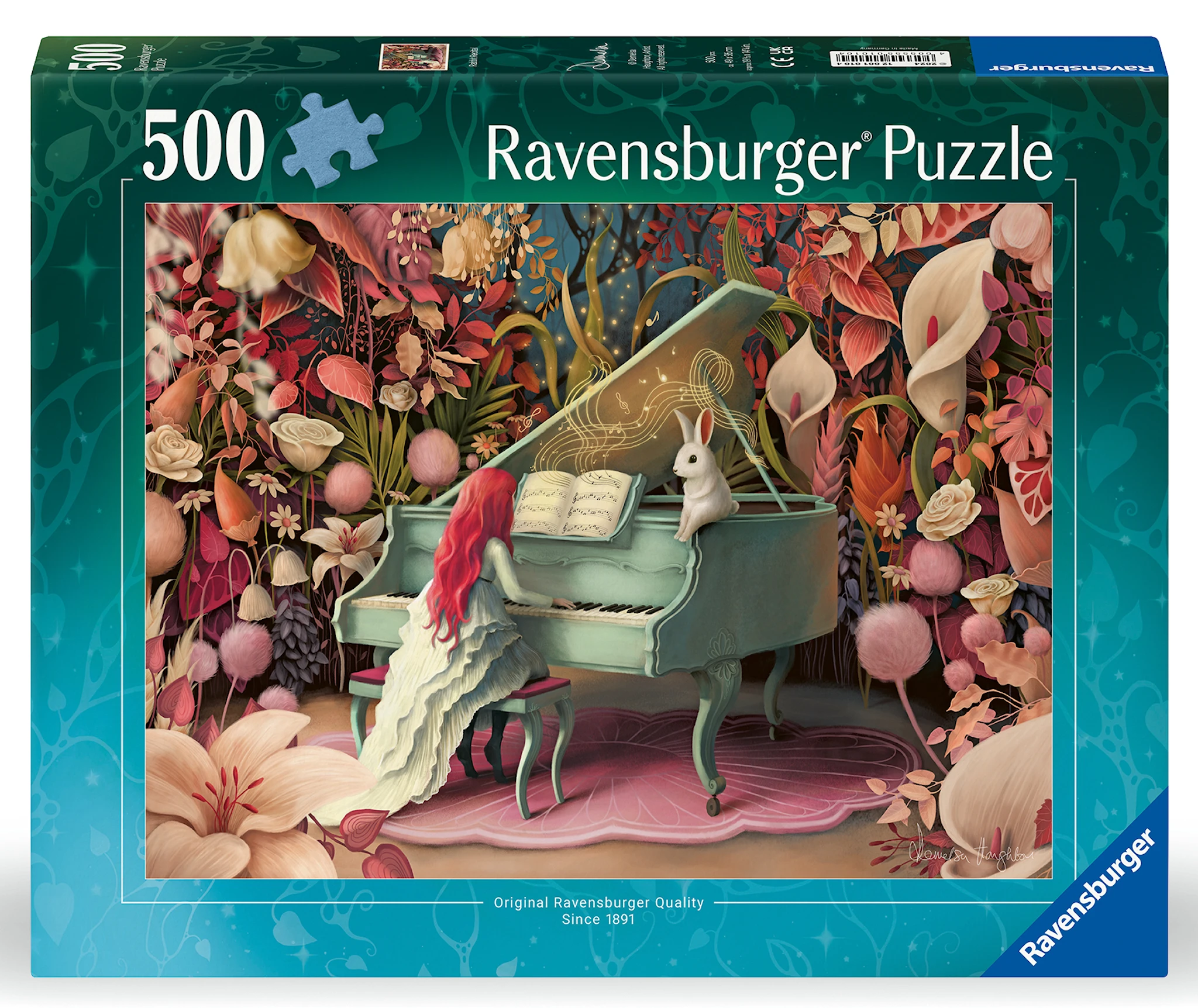 Tuotekuva ille Palapelit Rabbit Recital 500 palaa, Ravensburger