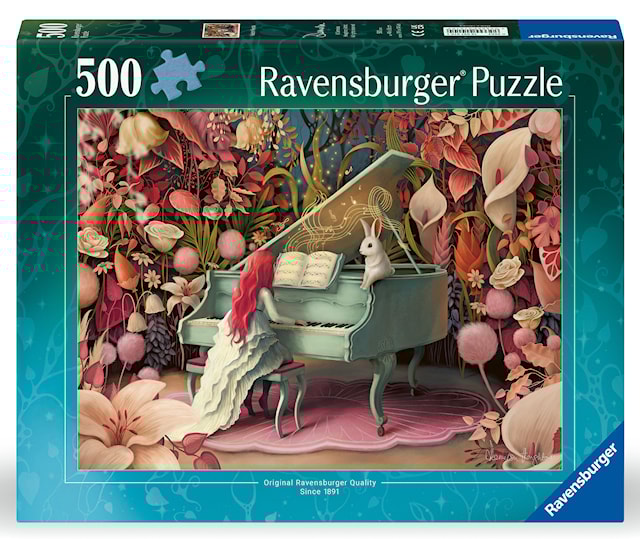Produktbild 1 för Pussel Rabbit Recital 500 bitar, Ravensburger