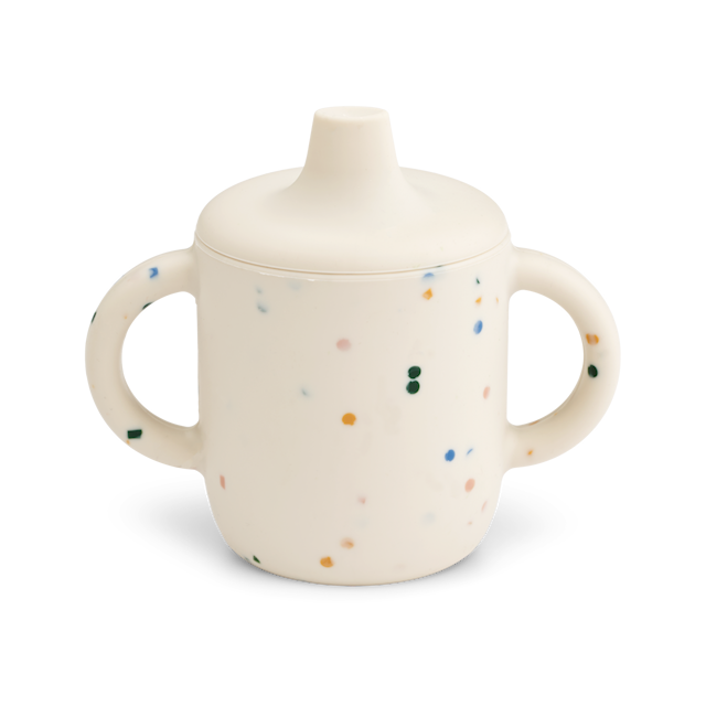 Produktbilde 1 for Neil Piping krus Splash dots/Sea shell Liewood