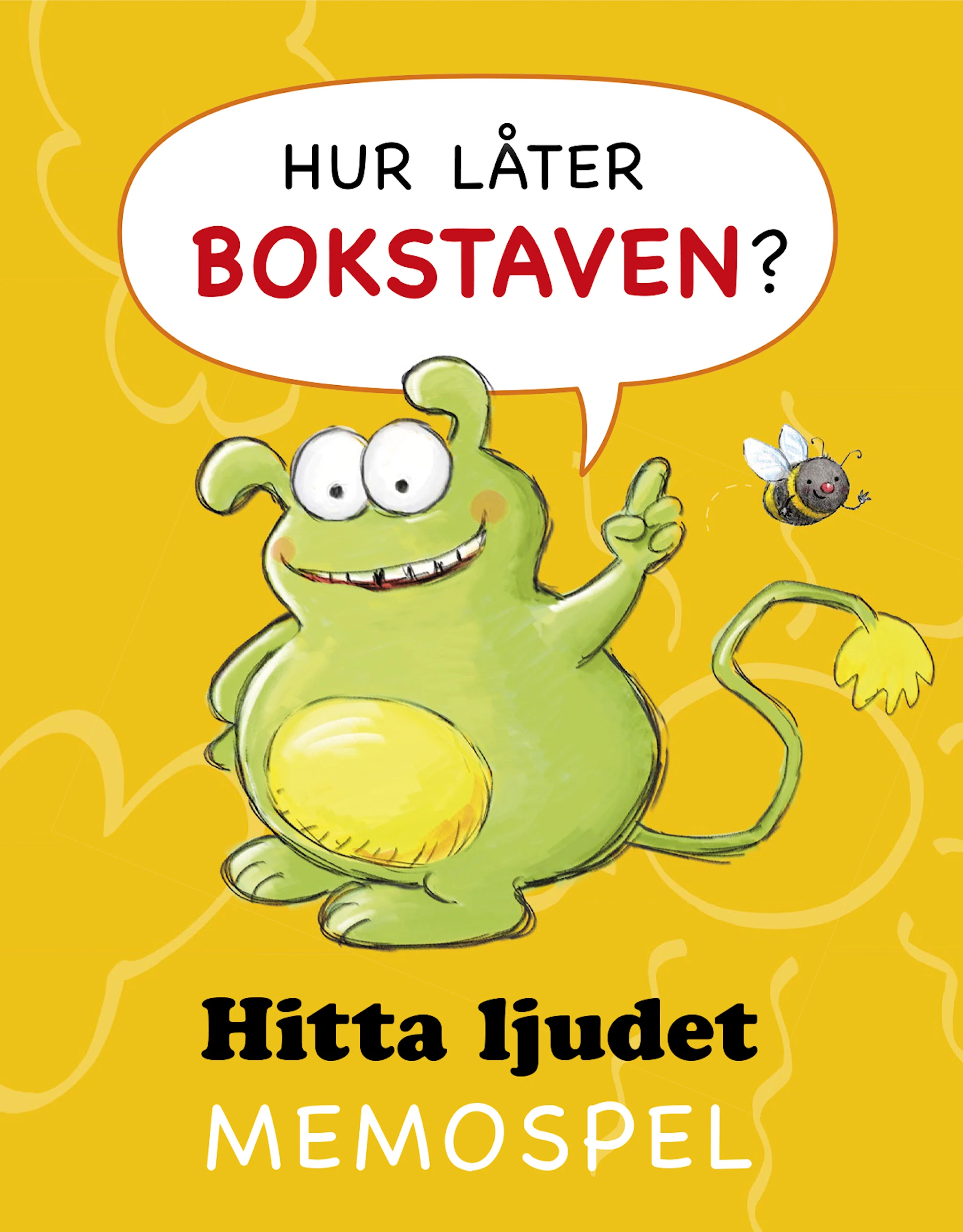 Produktbild för Hur låter bokstaven? Hitta ljudet MEMOSPEL (SE)