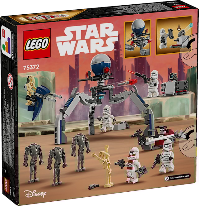 Produktbild 3 för Clone Trooper™ & Battle Droid™ Battle Pack LEGO® Star Wars TM (75372)